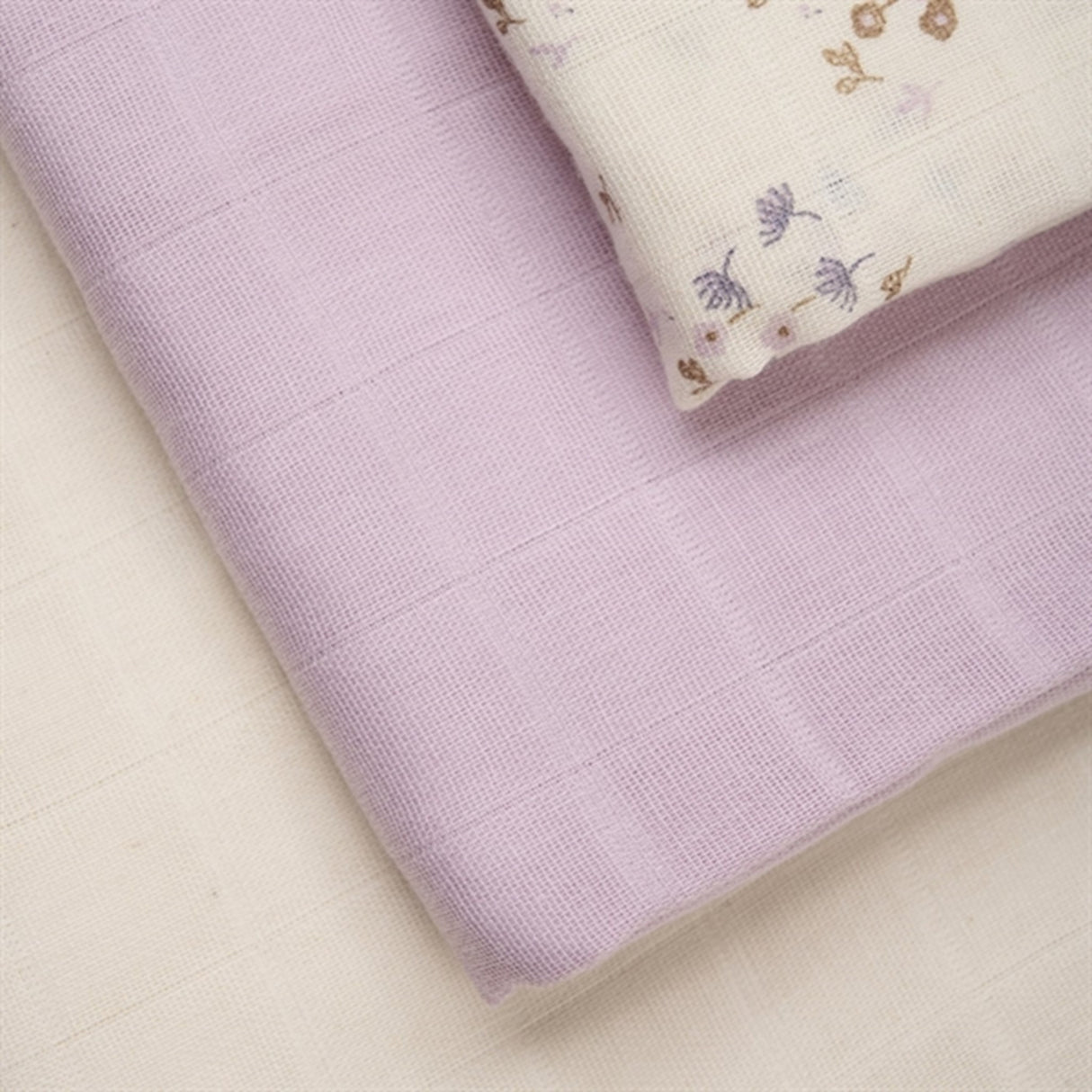 Pippi Økologiske Stoll Bleier 3-pakning Burnished Lilac