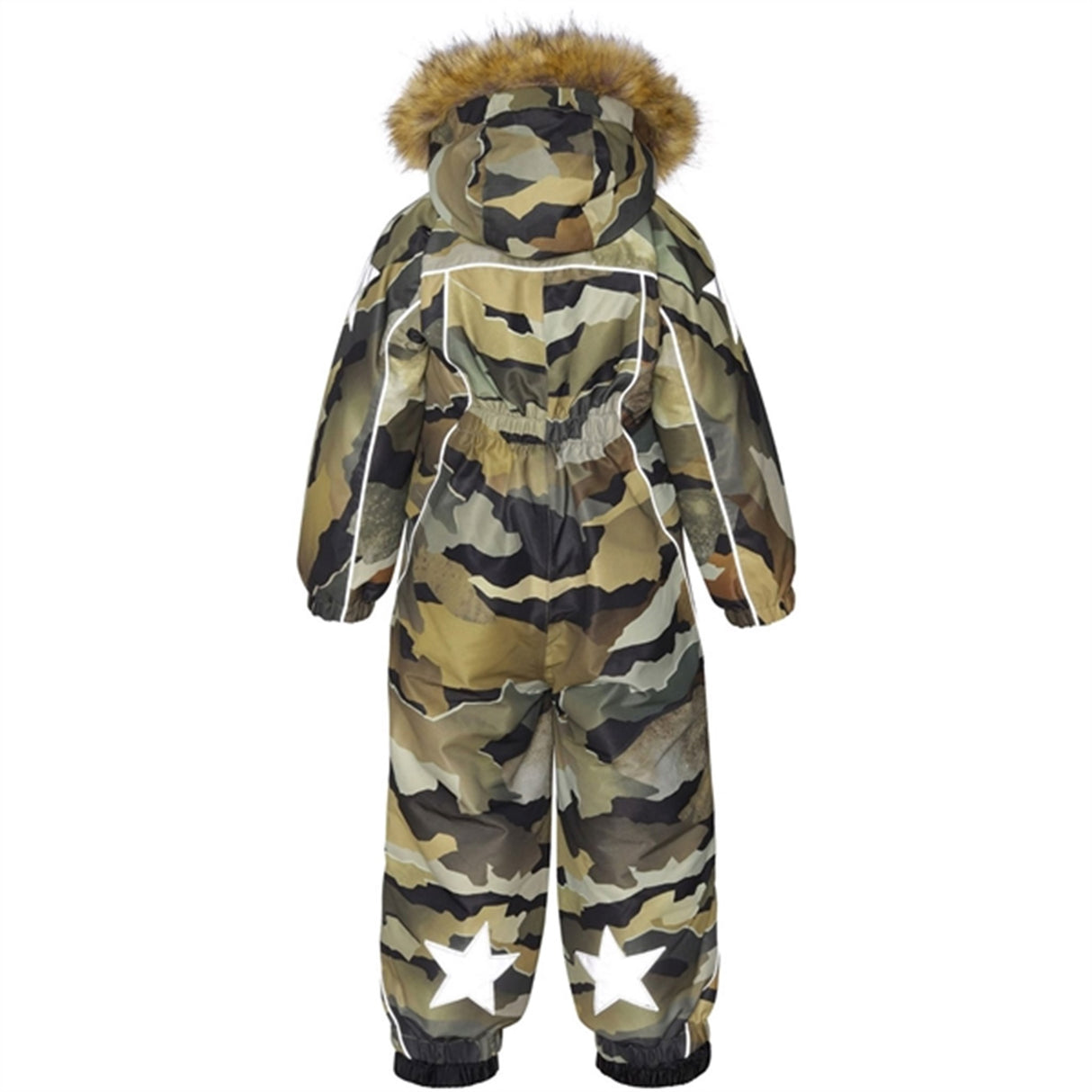 Molo Dress Autumn Camo Polaris Fur 4