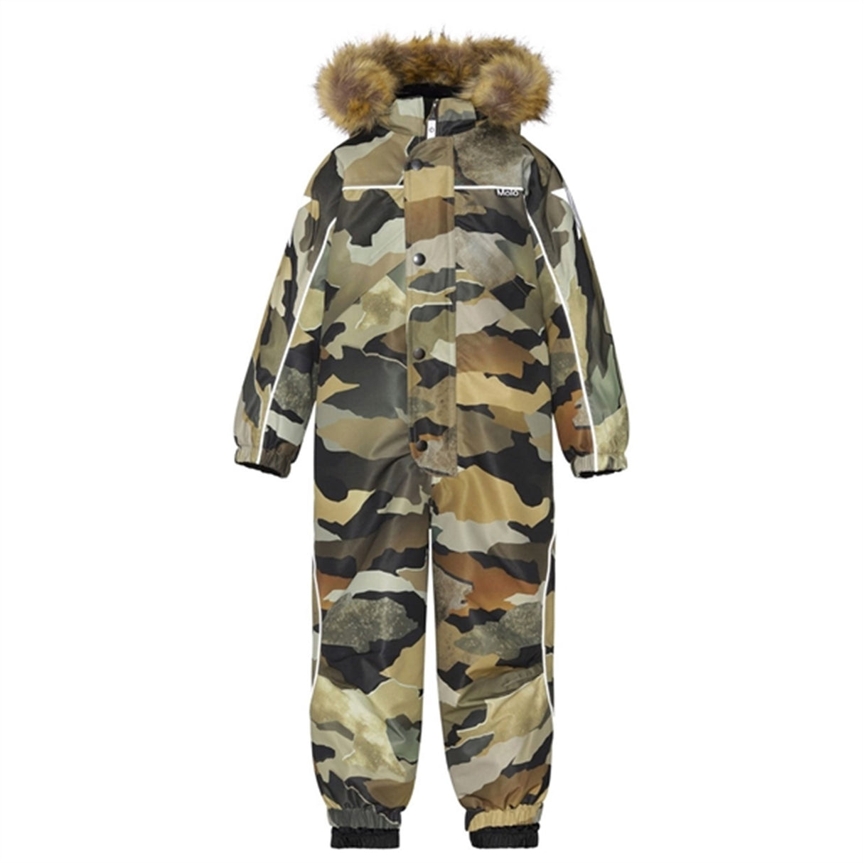 Molo Dress Autumn Camo Polaris Fur