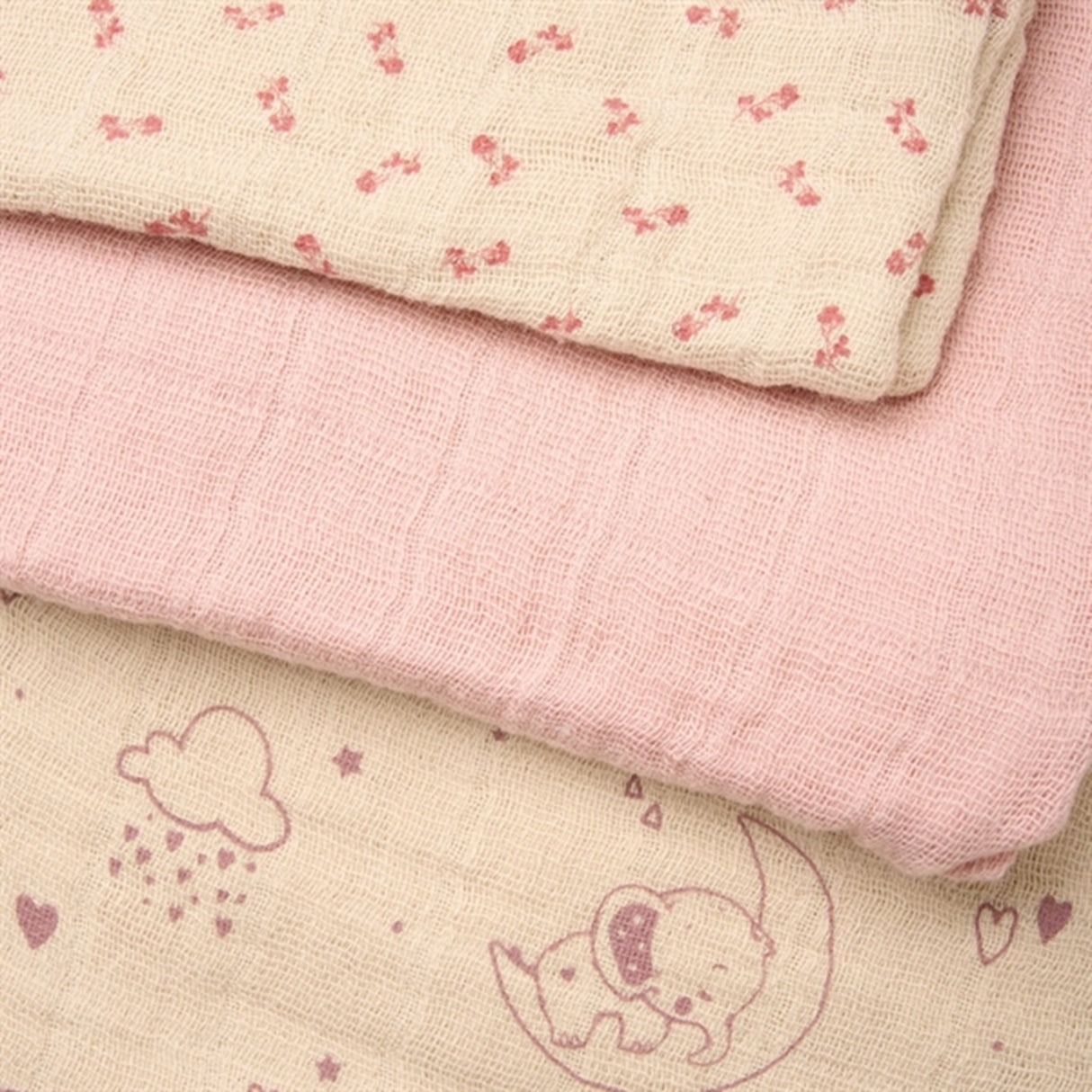 Pippi Økologiske Stoll Bleier 6-pakning Sheer Bliss