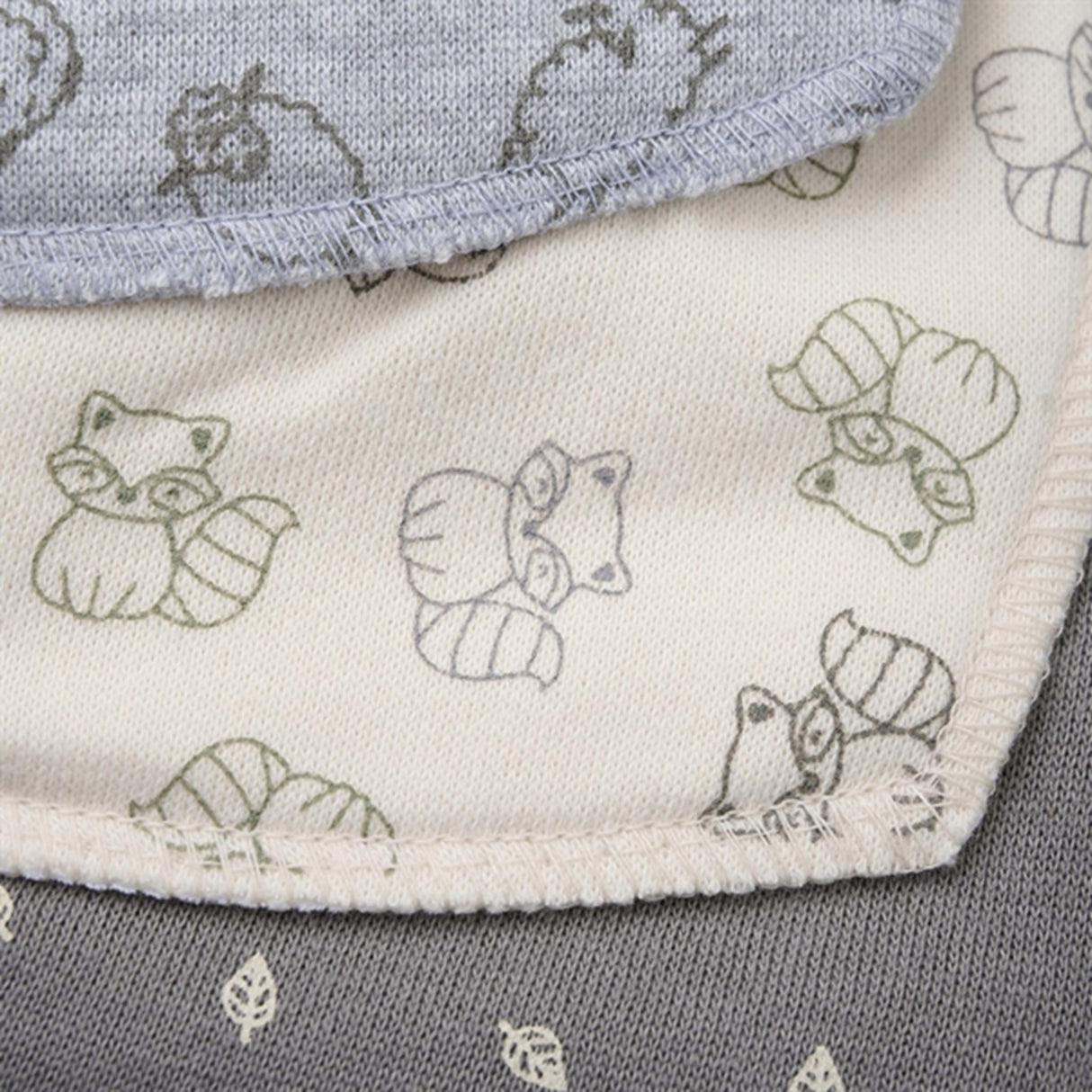 Pippi Bandana Smekke 3-pakning Grey Melange