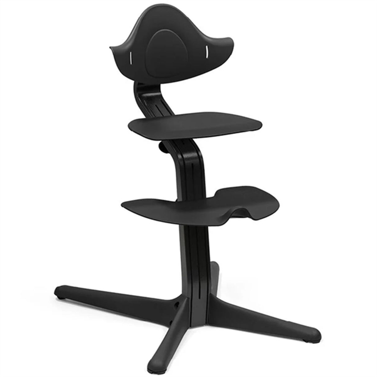 Stokke® Nomi® Black Stol + Black Pink Grey Nyfødtsett Pakke