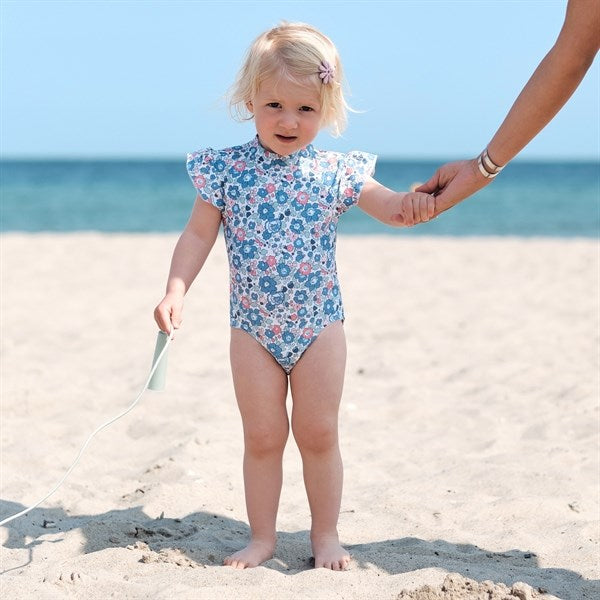 Petit Crabe Betsy B Beaa Badedrakt Liberty© fabric