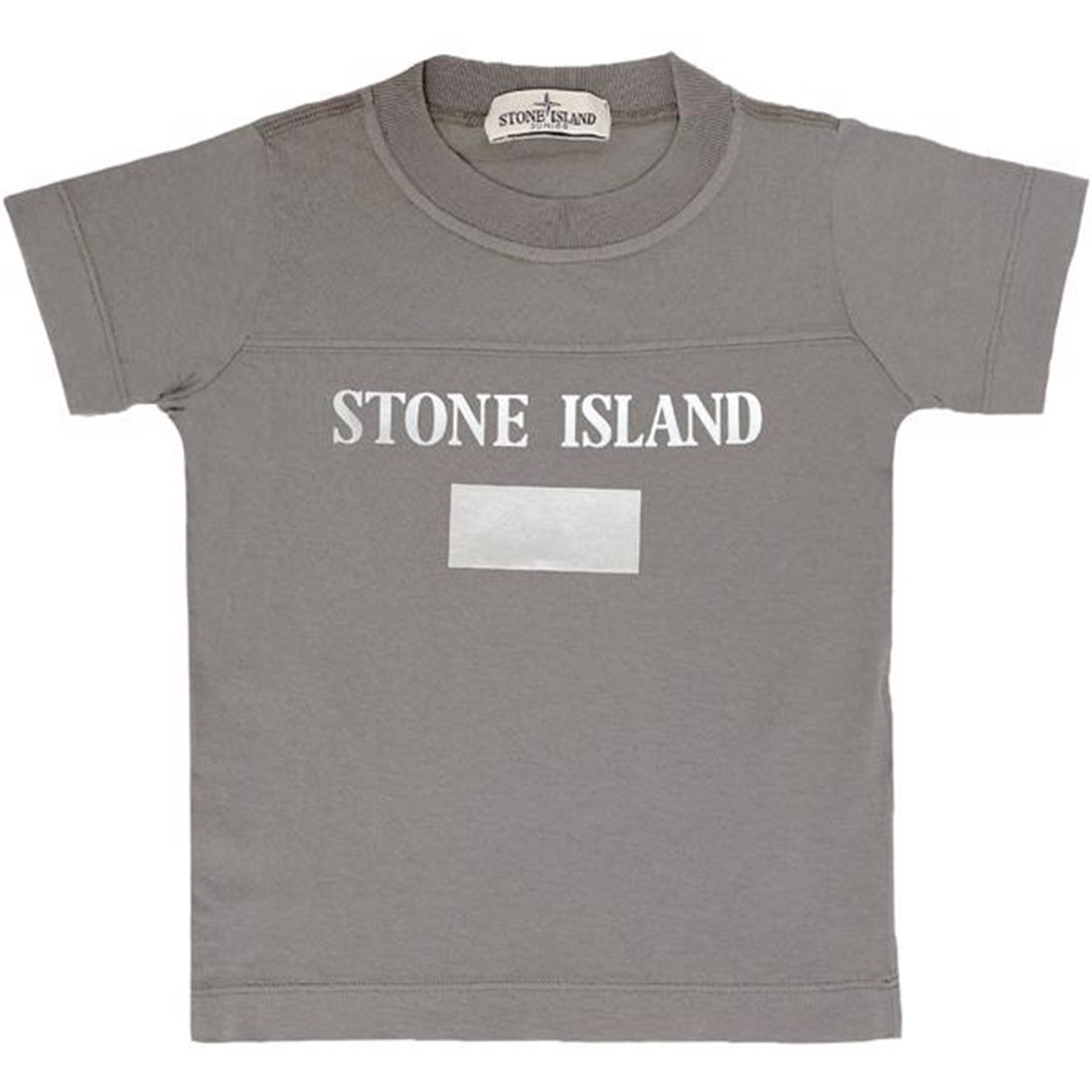 Stone Island Junior T-skjorte Print Grey/Grey