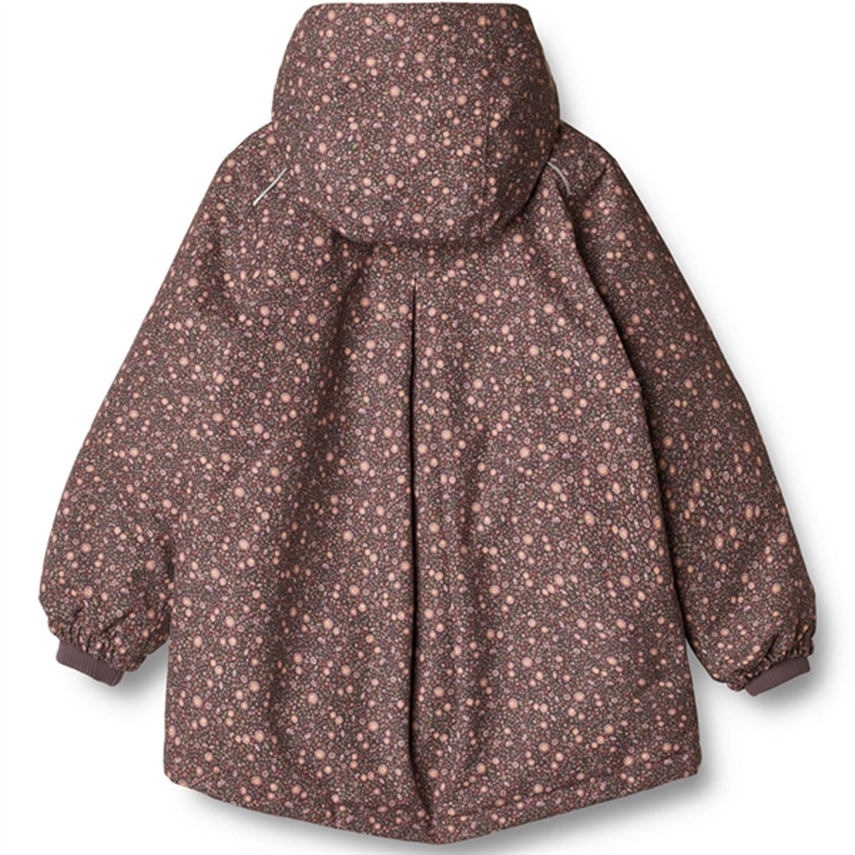 Wheat Jakke Mimmi Tech Eggplant Buttercups