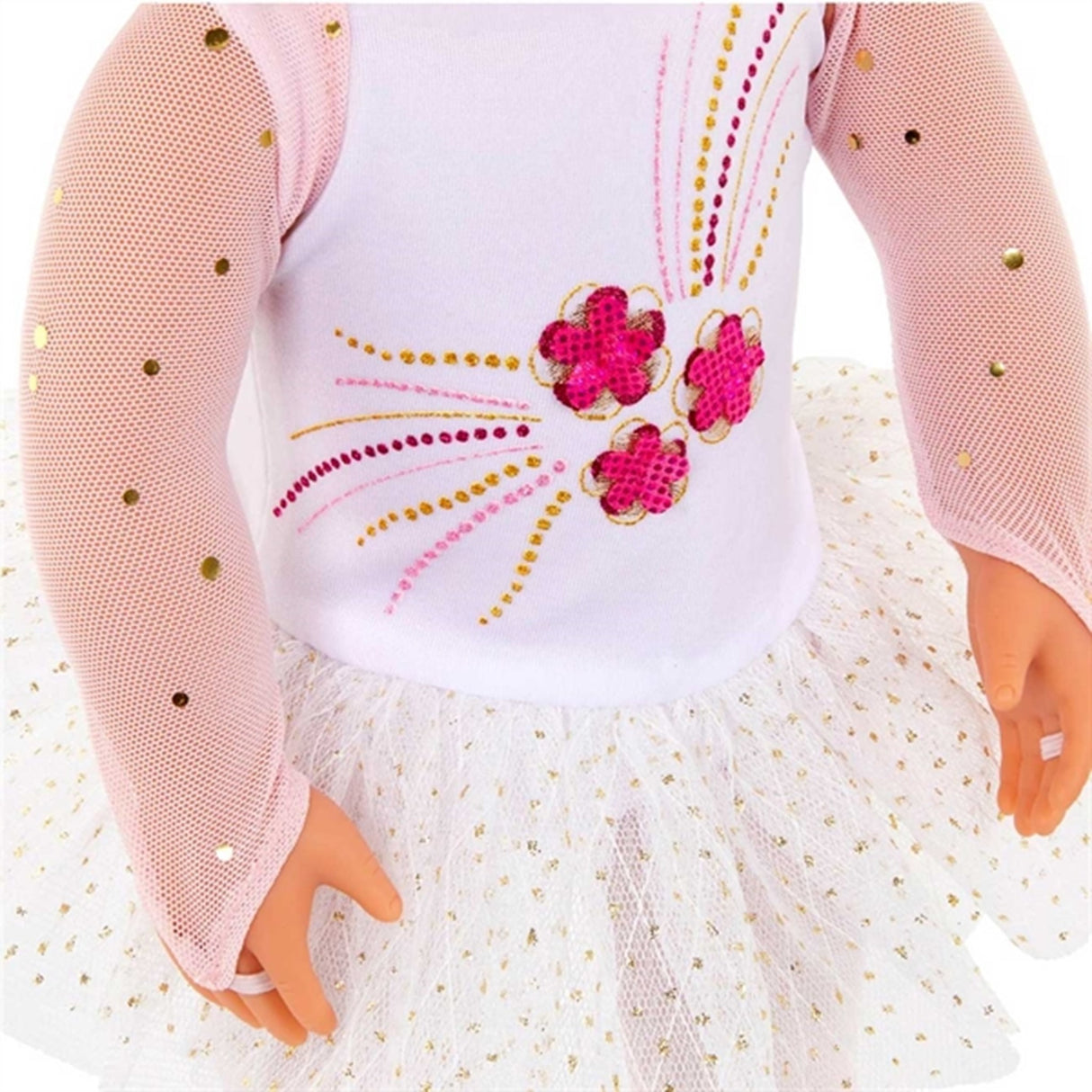 Our Generation Dollwear - Ballerina med Blomster