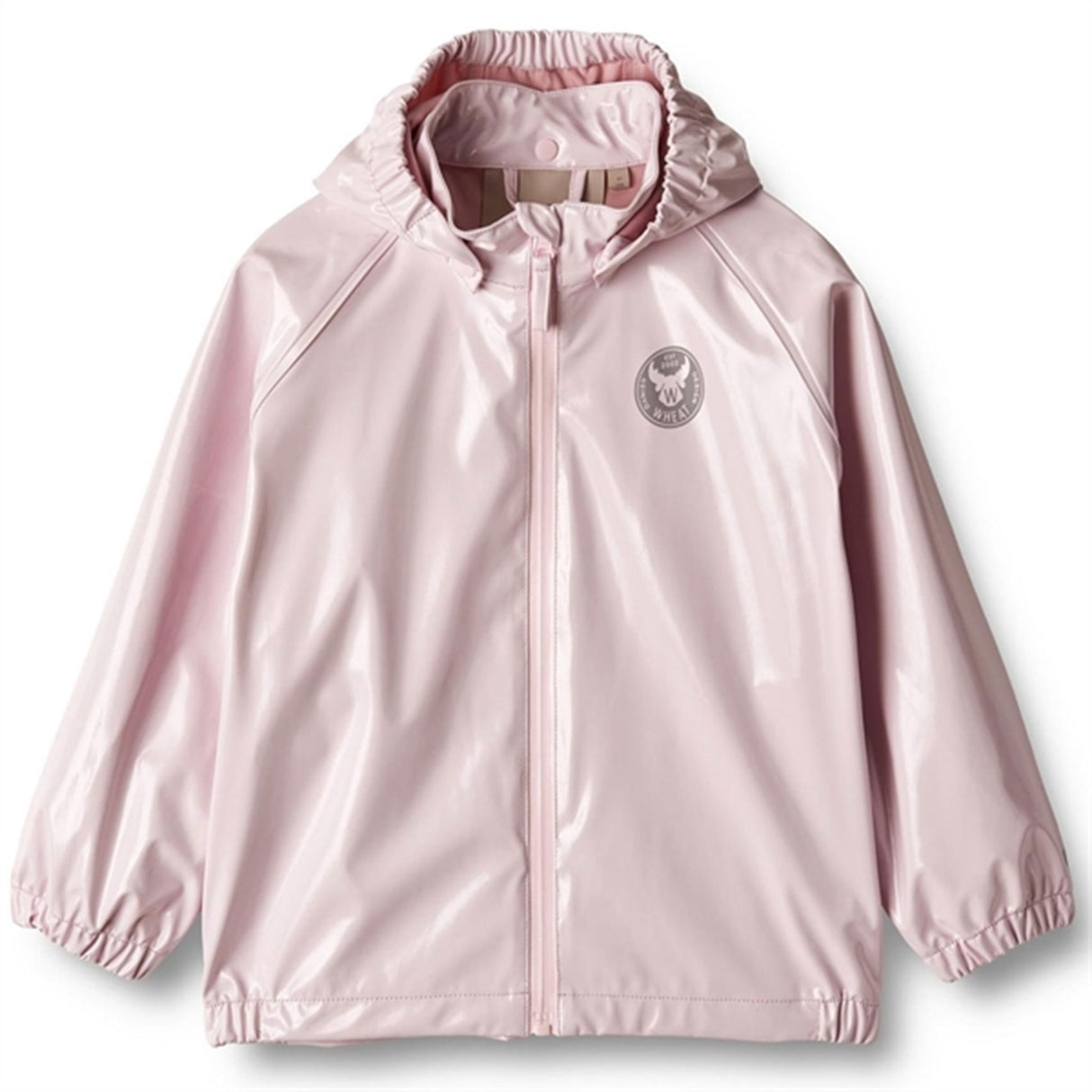 Wheat Regnjakke Charlie Cherry Bloom Glossy