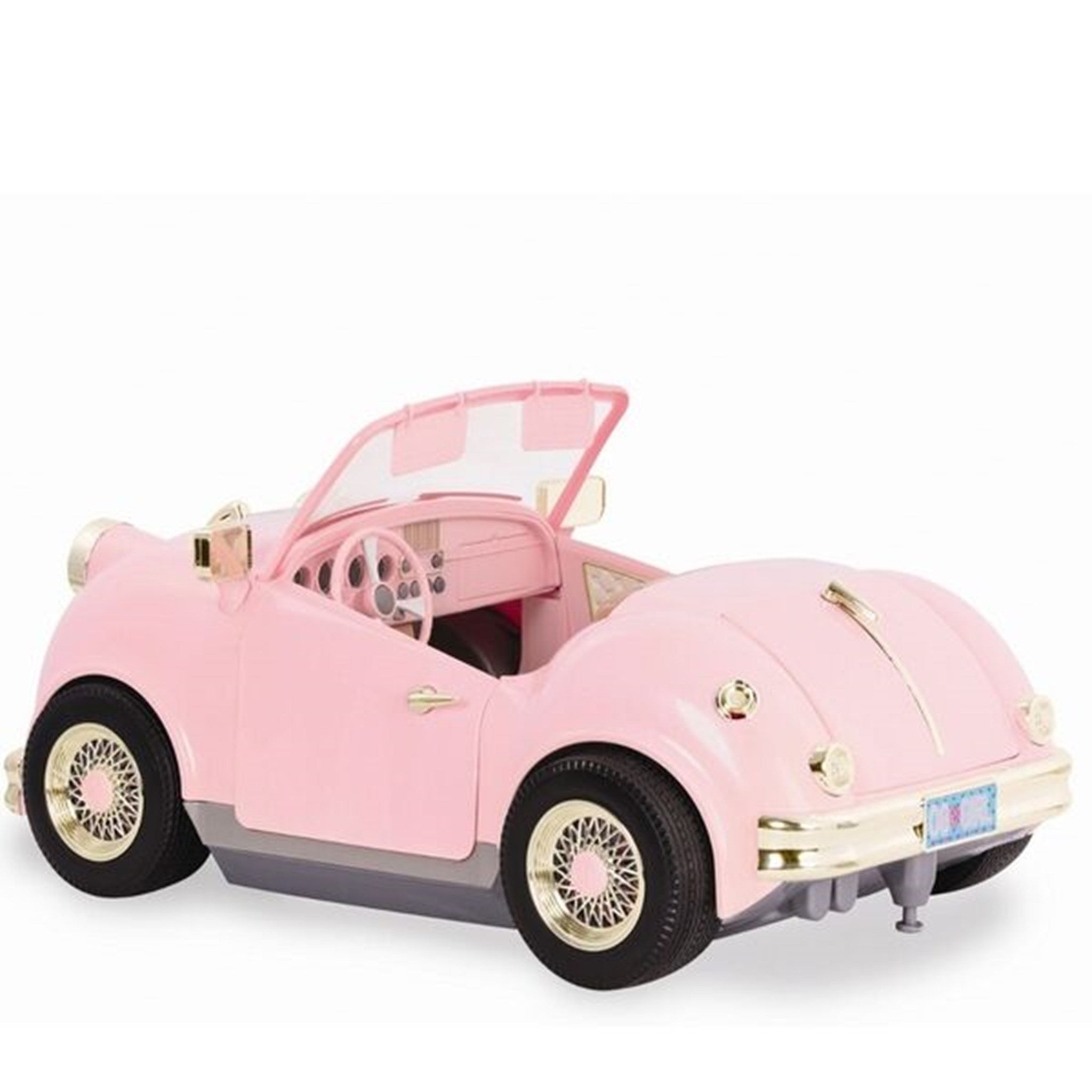 Our Generation Retro Car Pink 4
