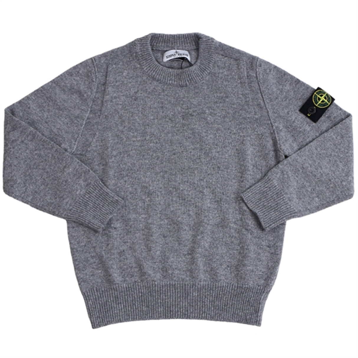 Stone Island Strikk Melange Dark Grey