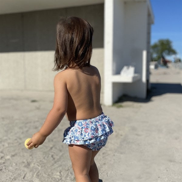 Petit Crabe Betsy B Ida Babybadebukser Liberty© fabric