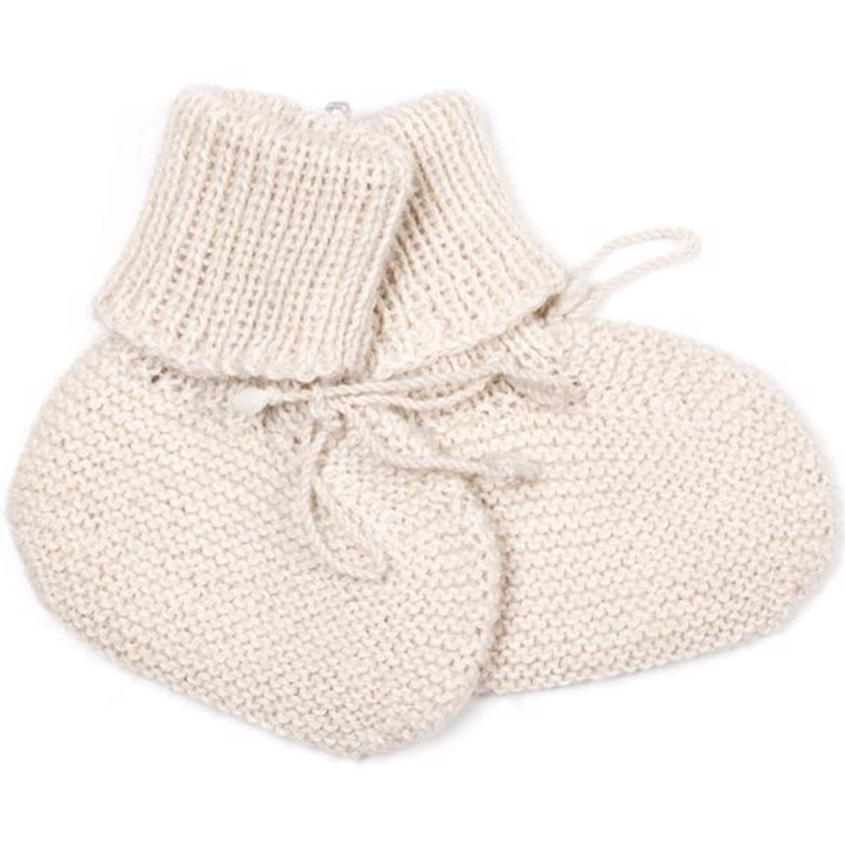 Huttelihut Alpaka Ull Baby Futter Off White