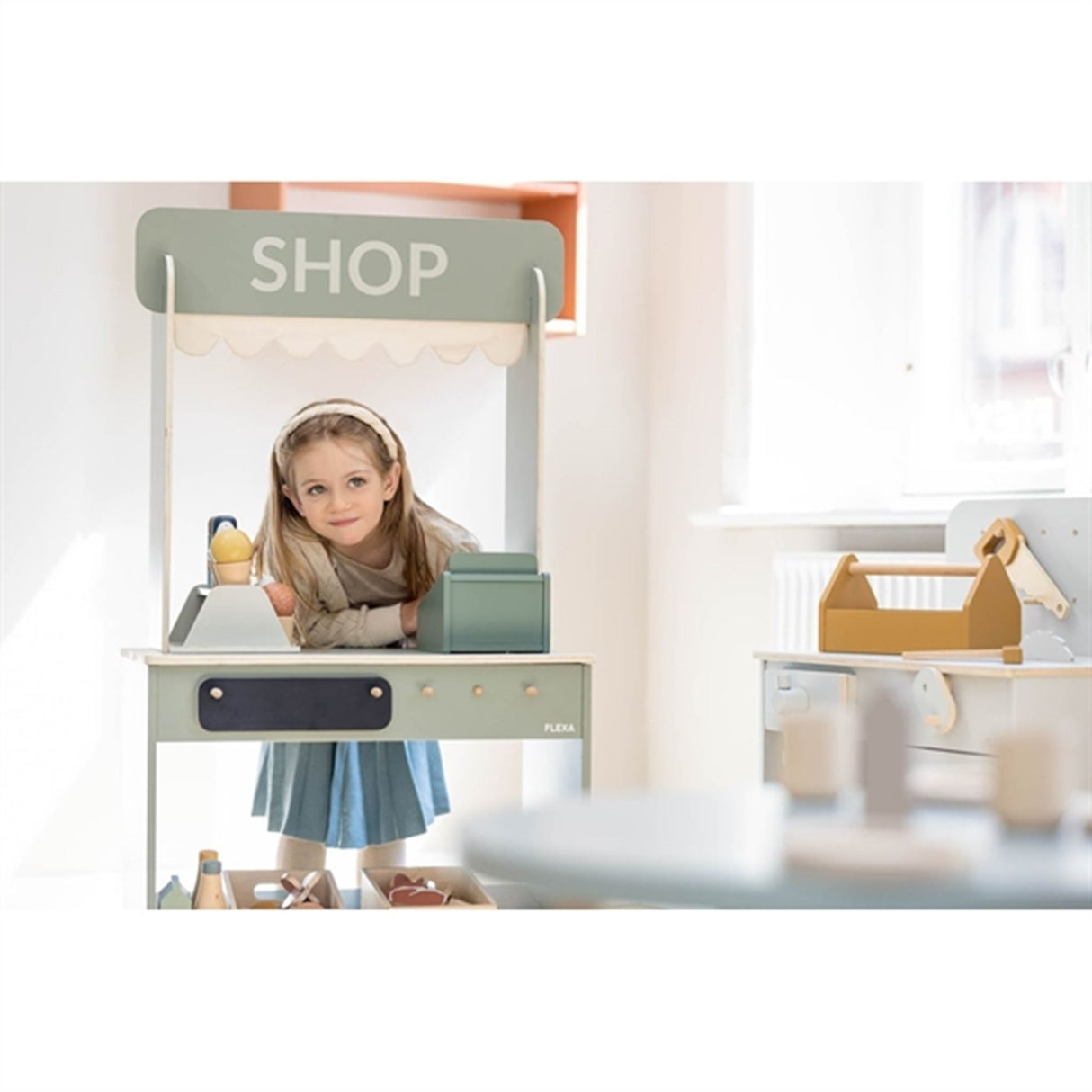 FLEXA PLAY Butik Og Café Grønn