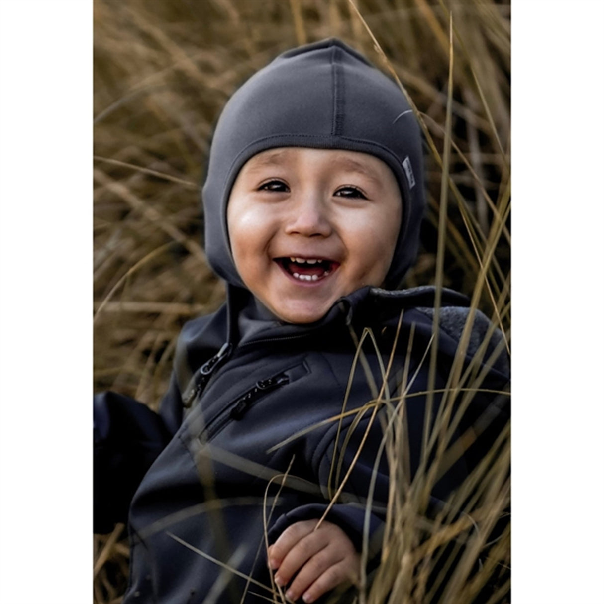 Mikk-Line Cotton Elefantlue Solid Blue Nights