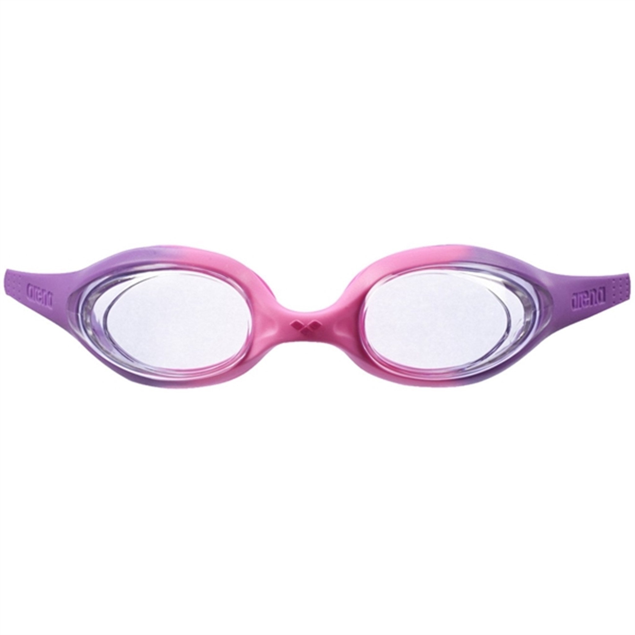 Arena Spider Svømmebriller Jr Violet-Clear-Pink 2