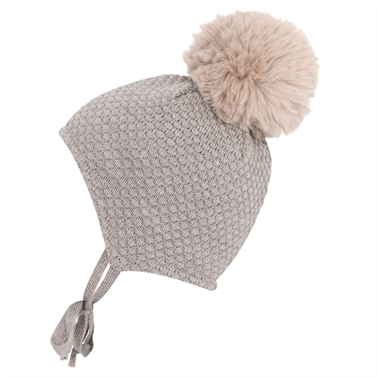 MP 97503 Chunky Oslo Hue M. Fake Fur Kvast Light Brown Melange