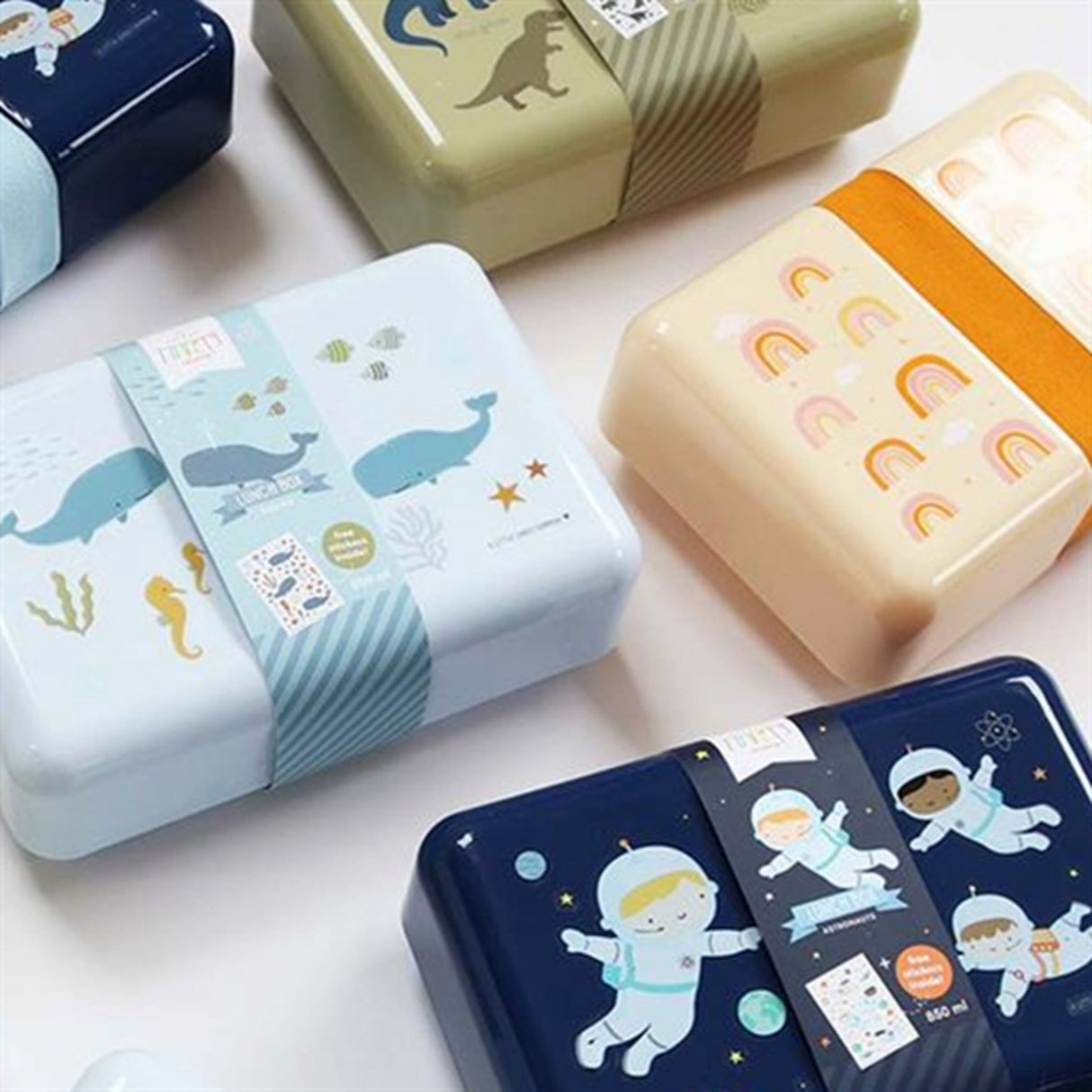 A Little Lovely Company Matkasse Astronauts