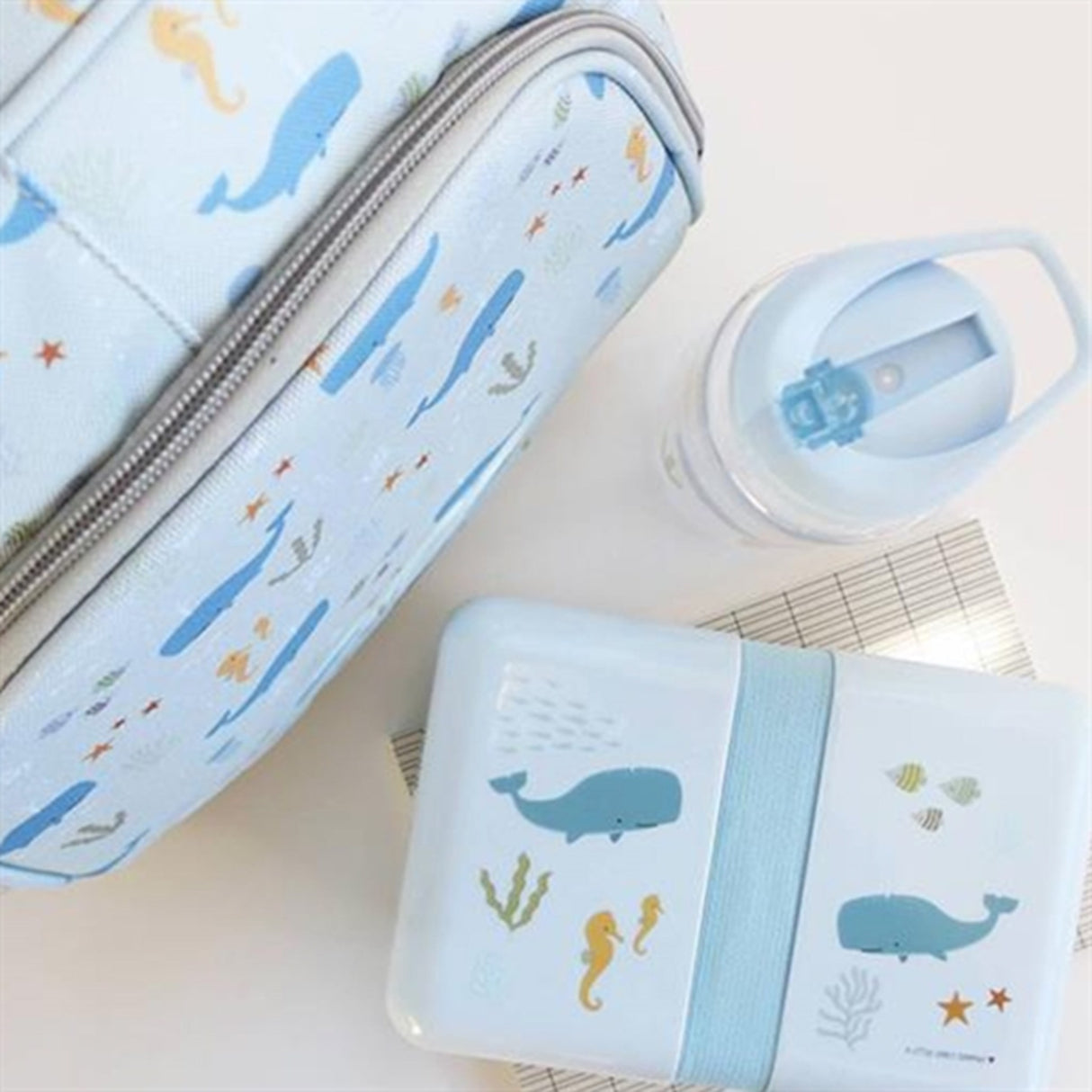 A Little Lovely Company Backpack Ocean