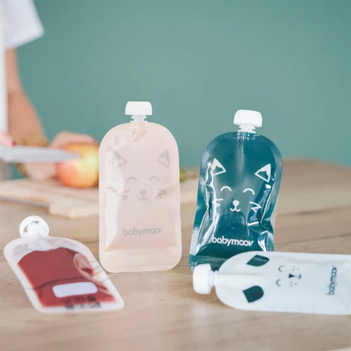 Babymoov ISY Gjenbrukbare Matposer - 20 stk.