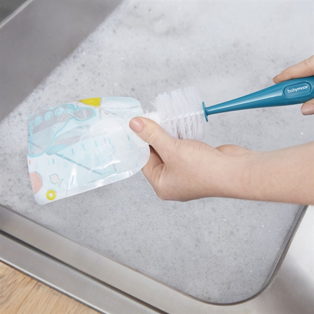 Babymoov Flaskebørste 2-i-1