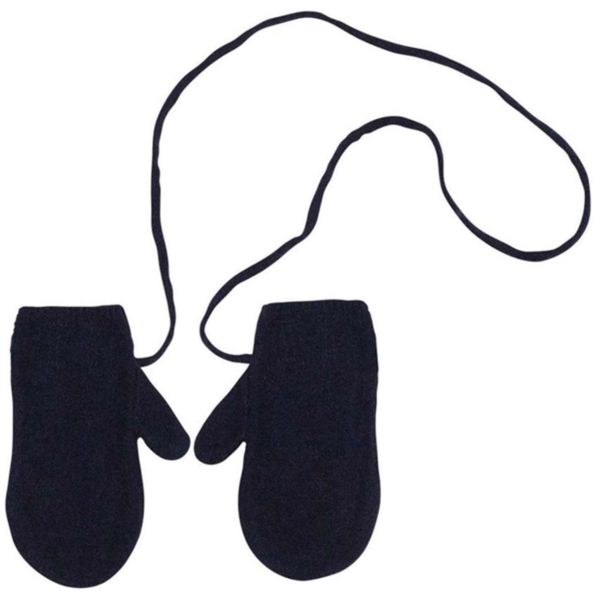 HOLMM Navy Ajo Baby Cashmere Strikk Votter