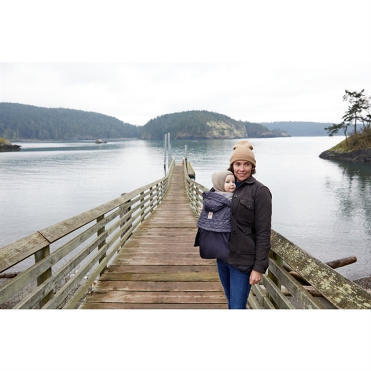 Ergobaby Trekk Til Bæresele Charcoal / Black