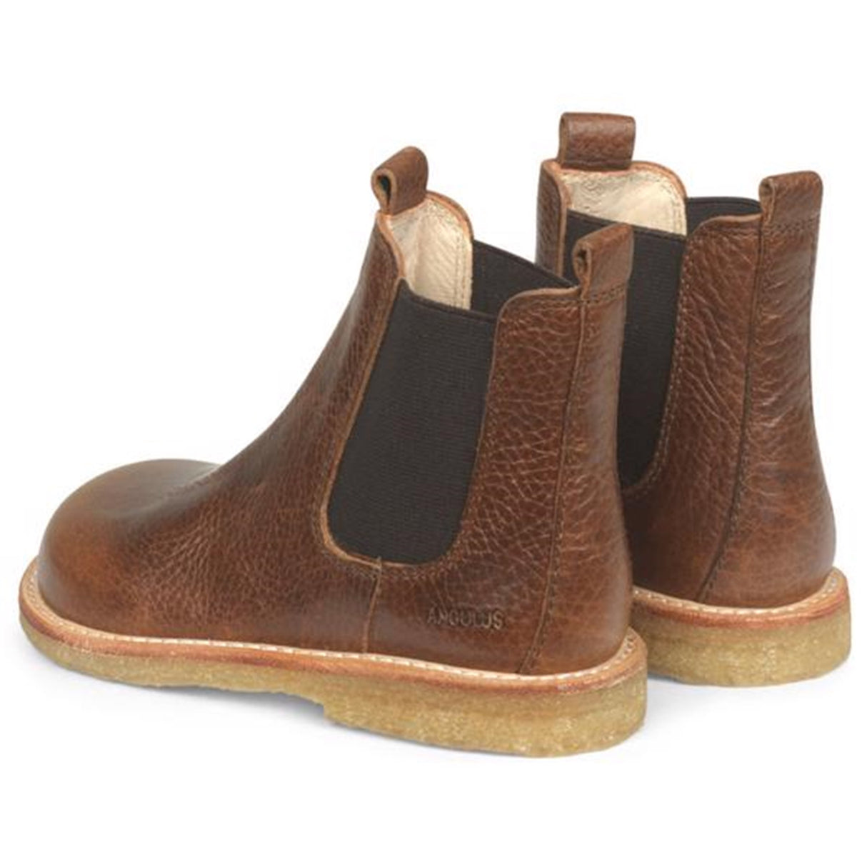 Angulus Chelsea Støvle Cognac