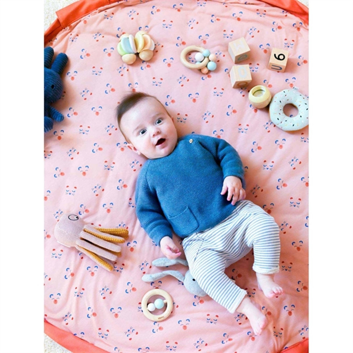 Play&Go 3-i-1 Leketeppe Soft Animal Face