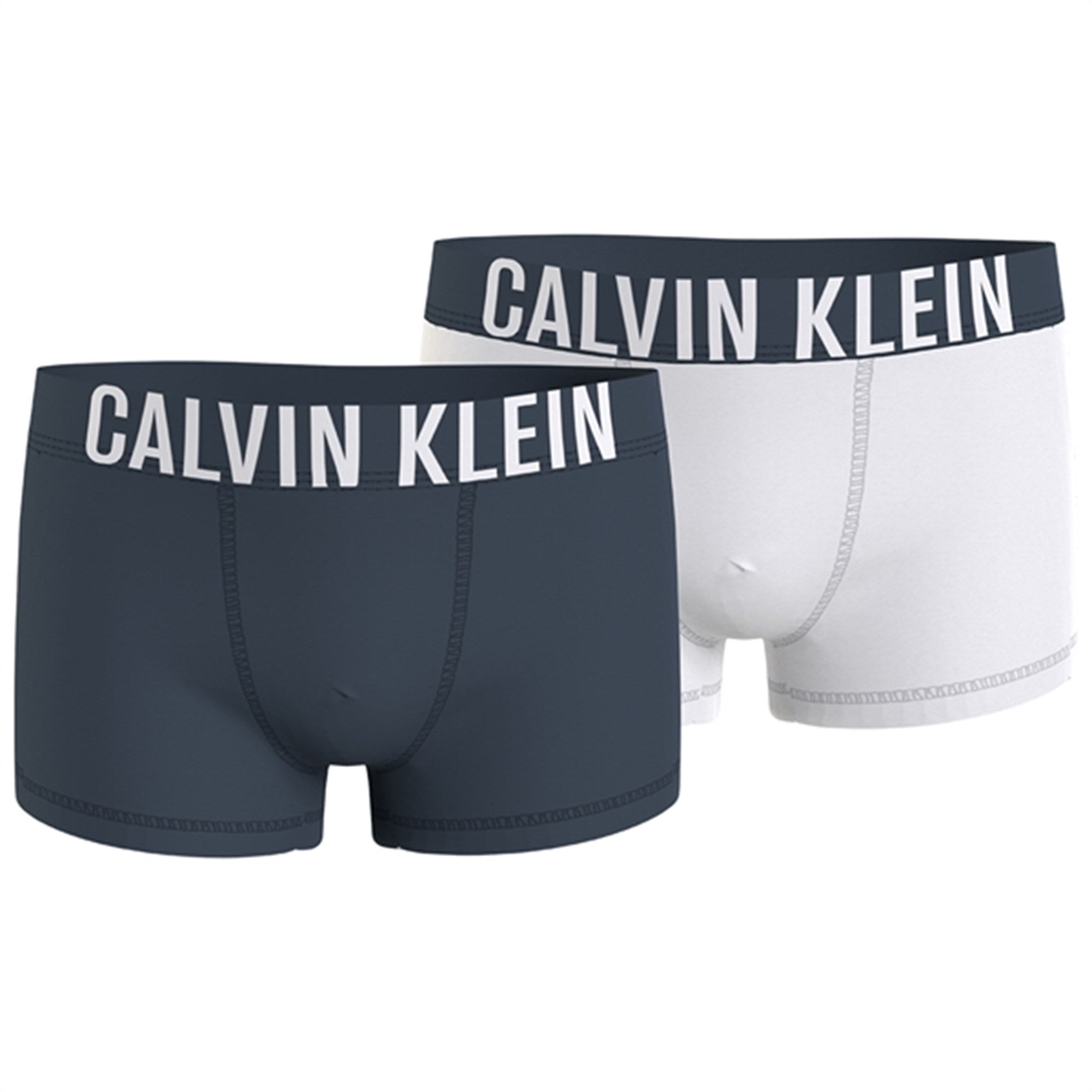 Calvin Klein Bokser shorts 2-pakning Bluenomad/Pvh White
