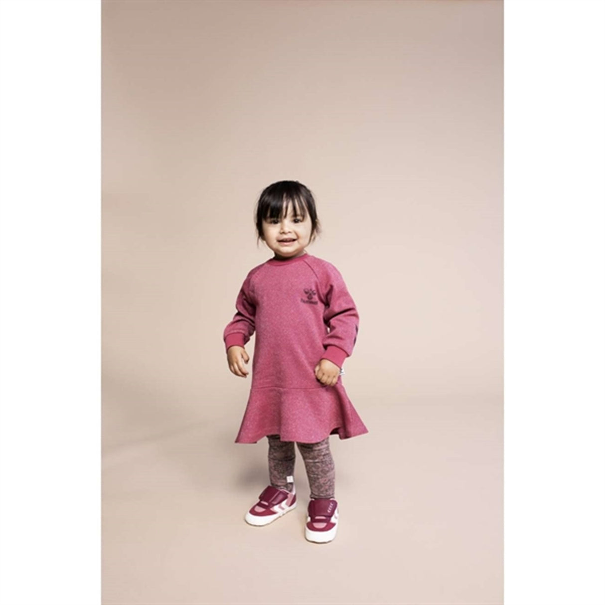 Hummel Stadil Low Crib Infant Sneakers Dusty Rose 2