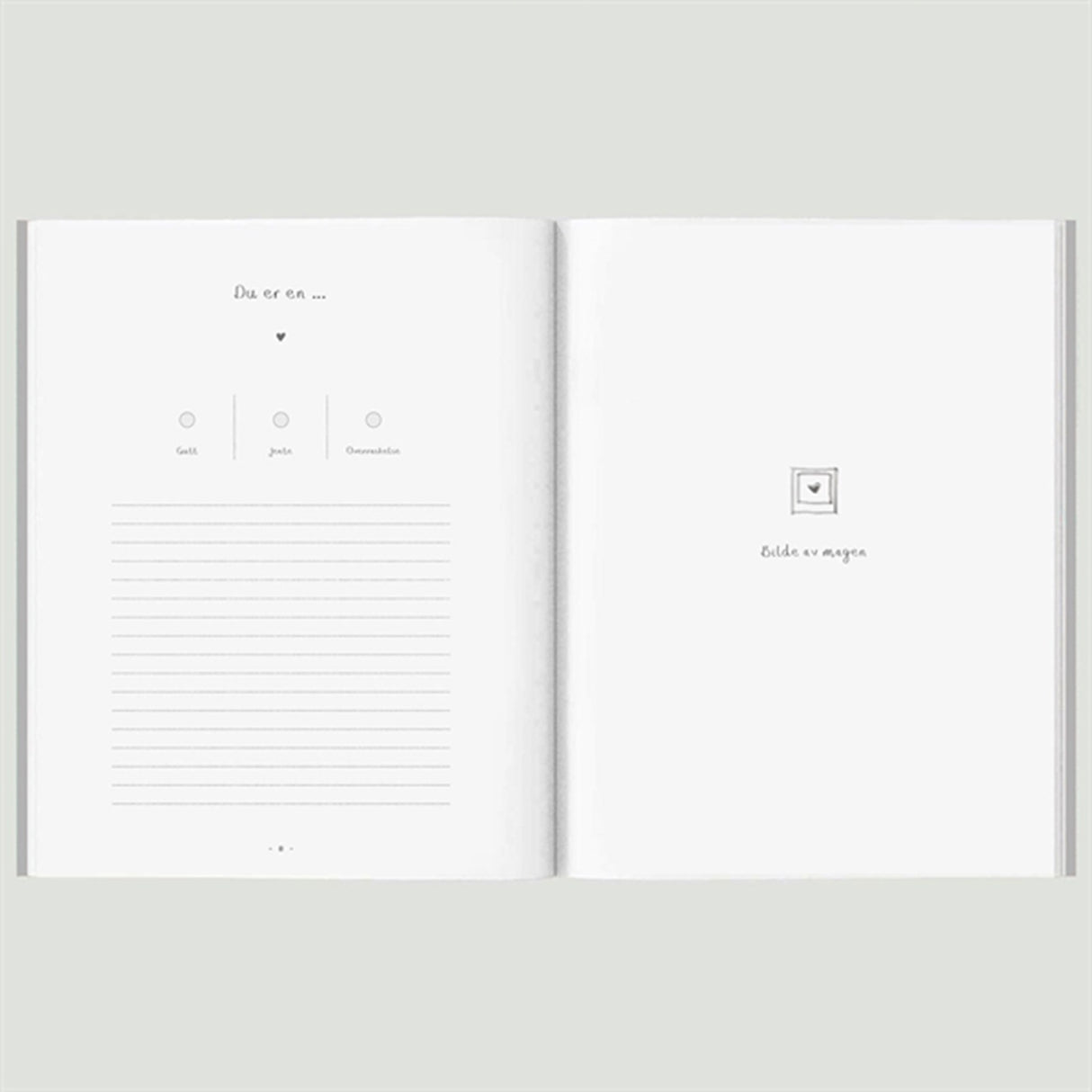 WITHWHITE Barnets Bok A5 Norsk