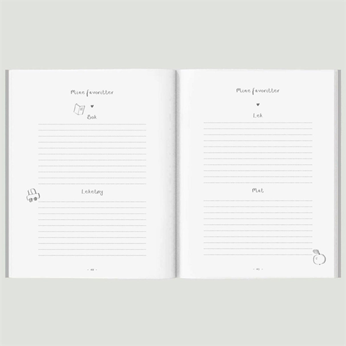 WITHWHITE Barnets Bok A5 Norsk