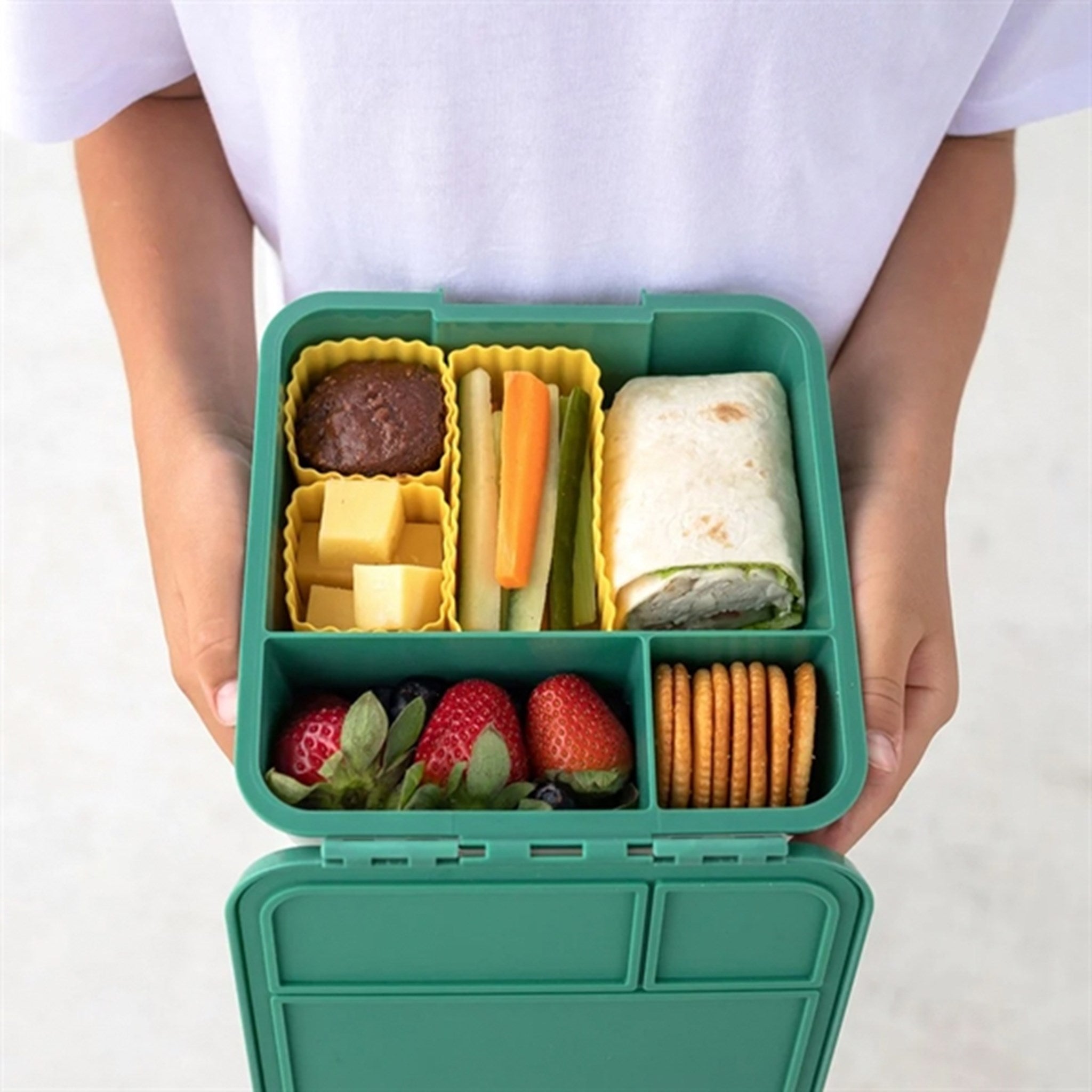 Little Lunch Box Co Bento 3 Matboks Apple 2