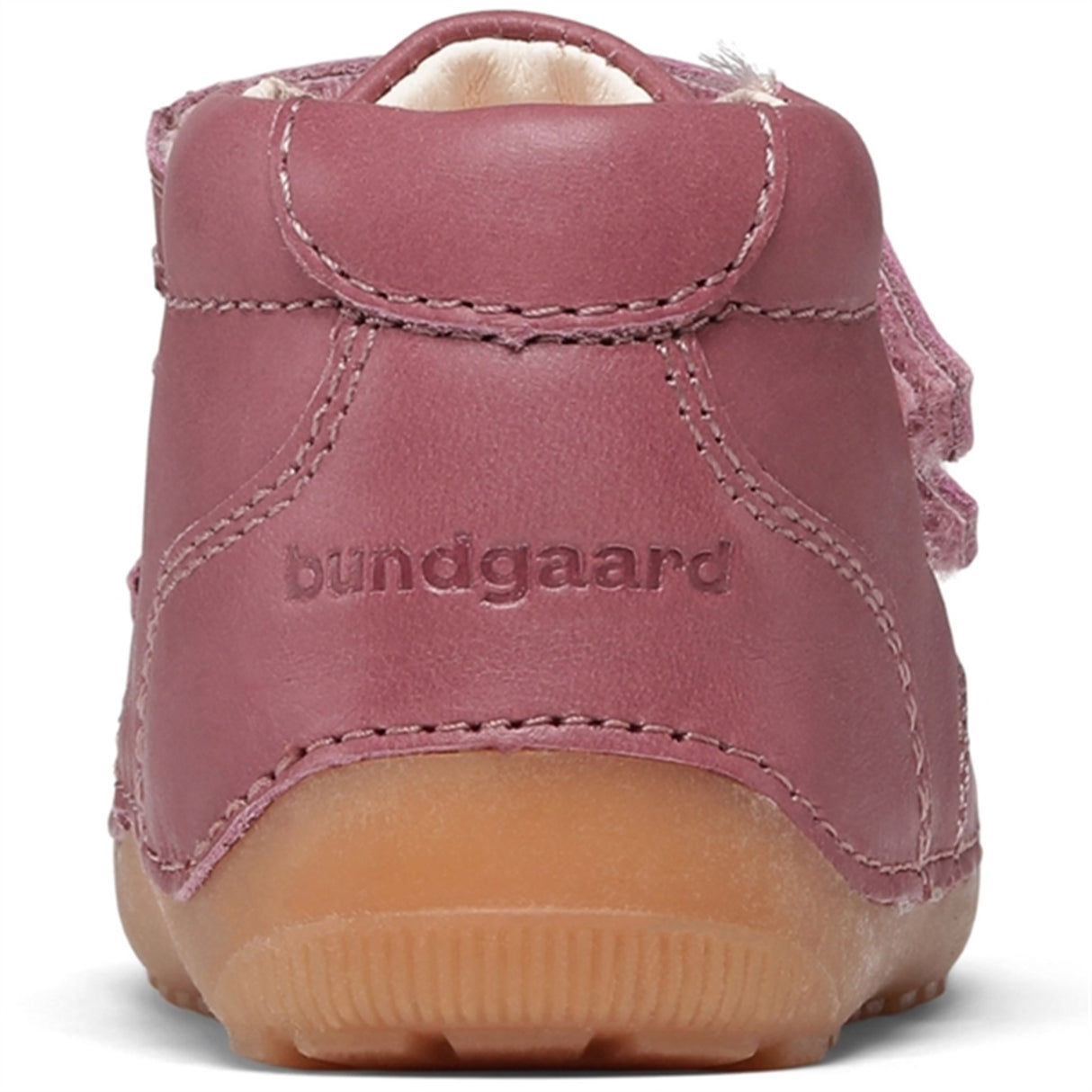 Bundgaard Begynnersko Petit Velcro Dark Rose Sko