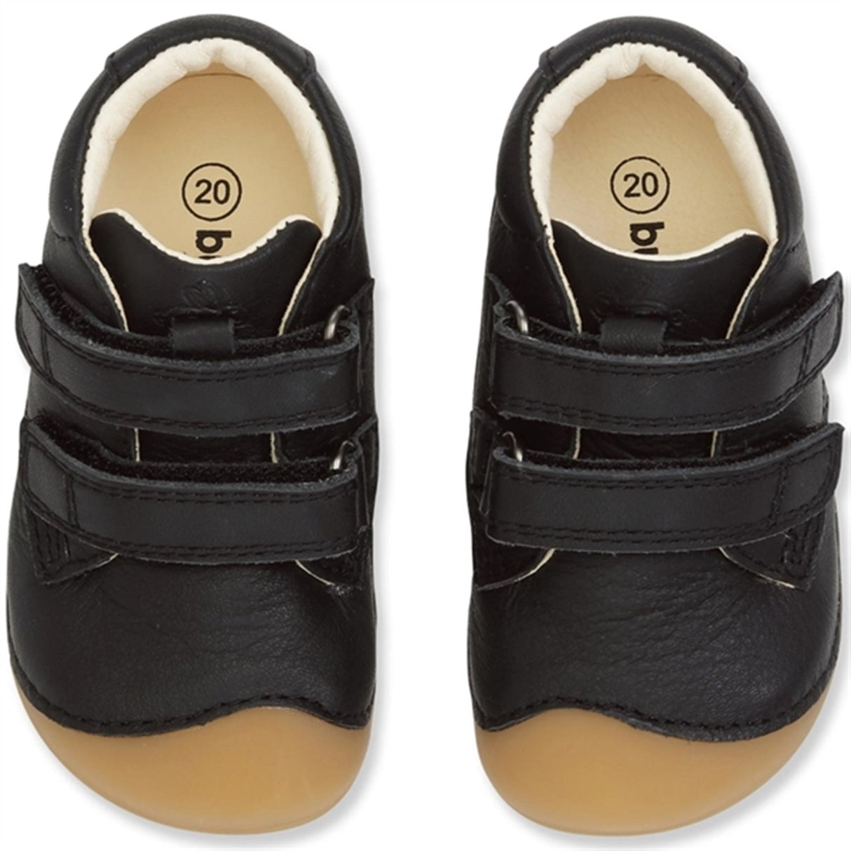 Bundgaard Begynnersko Petit Velcro Black Gum