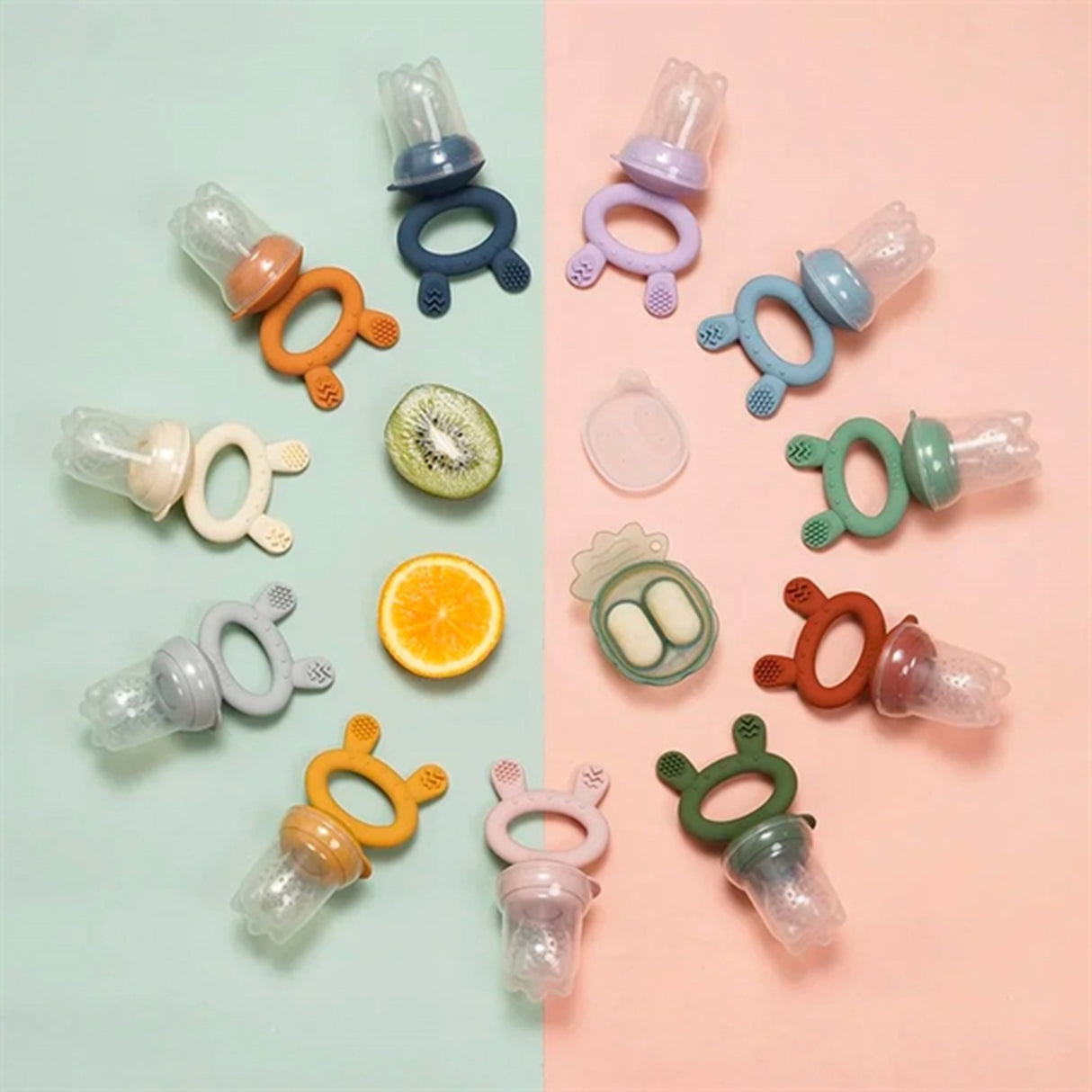 Haakaa Silikone Food Feeder Blush