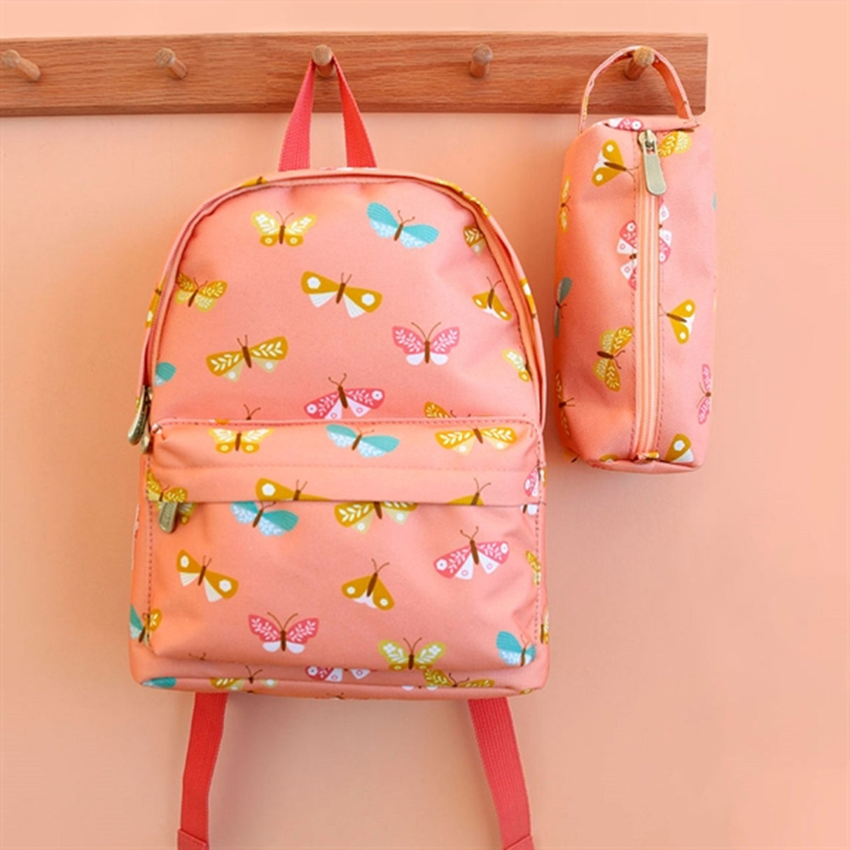 A Little Lovely Company Backpack Small Sommerfugler