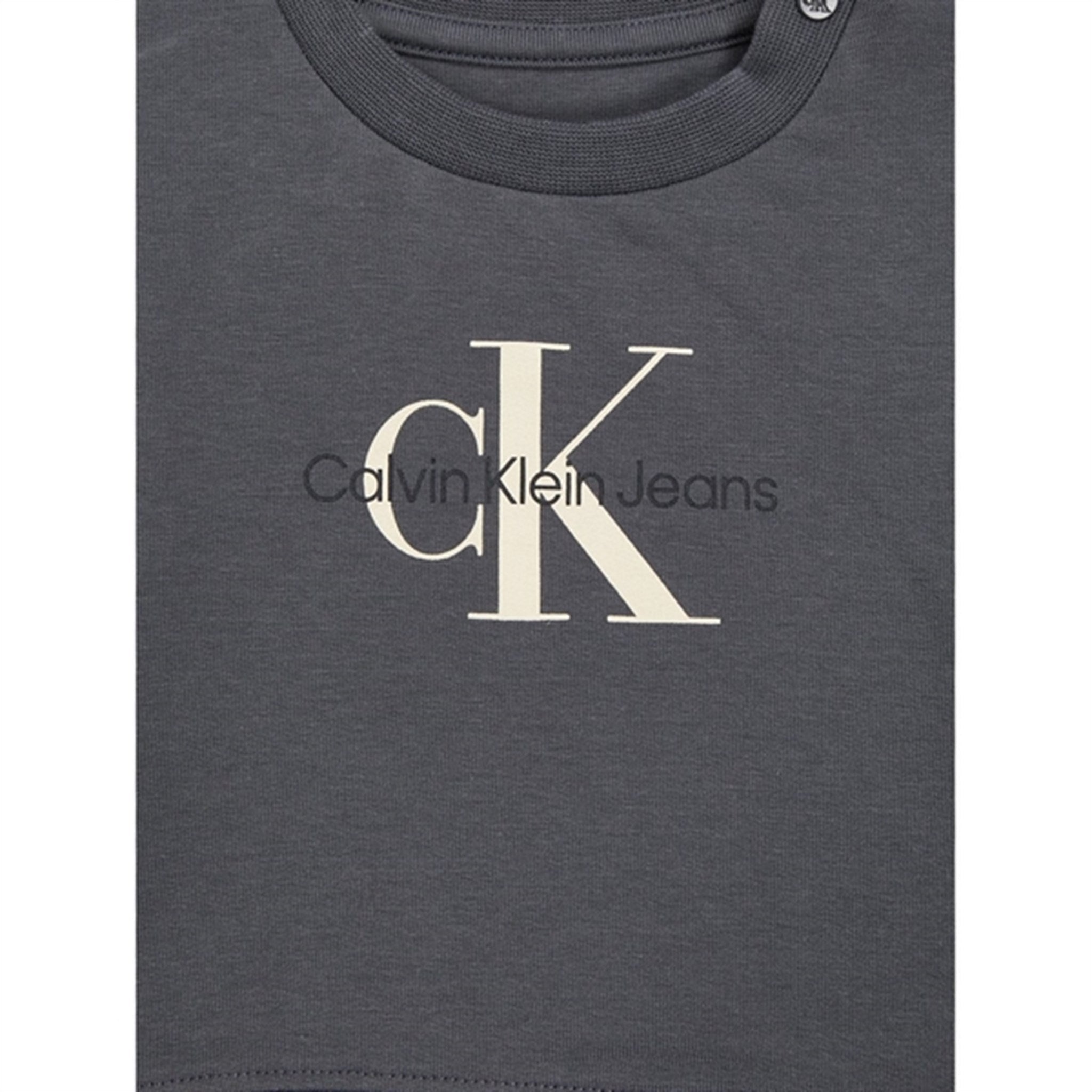 Calvin Klein Monogram Collegegenser Sett Dark Grey 3