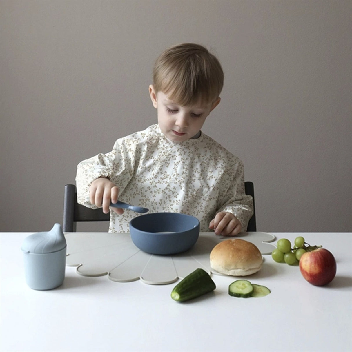 Cam Cam Copenhagen Sleeved Bib Lierre