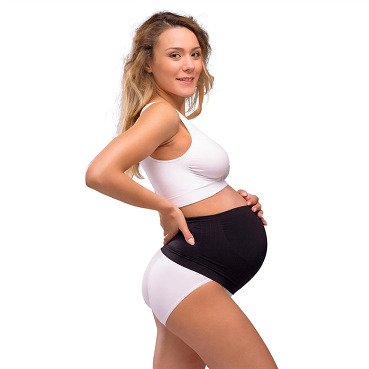 Carriwell Graviditets Støttebælte Sort