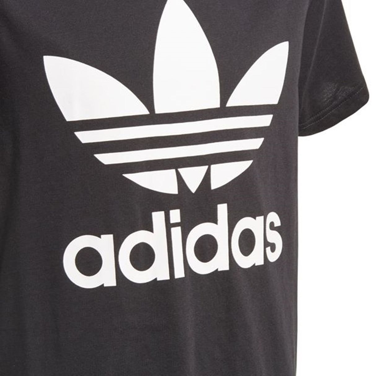 adidas Tee Sort/Hvit