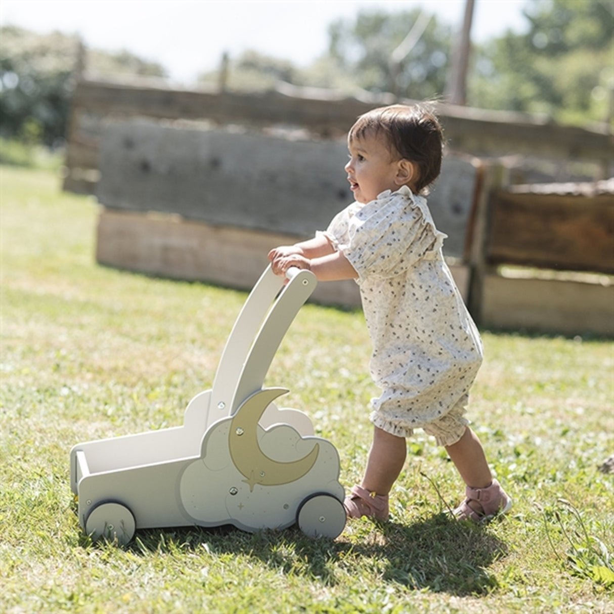 That's Mine Doux Bleu Cille Rompers