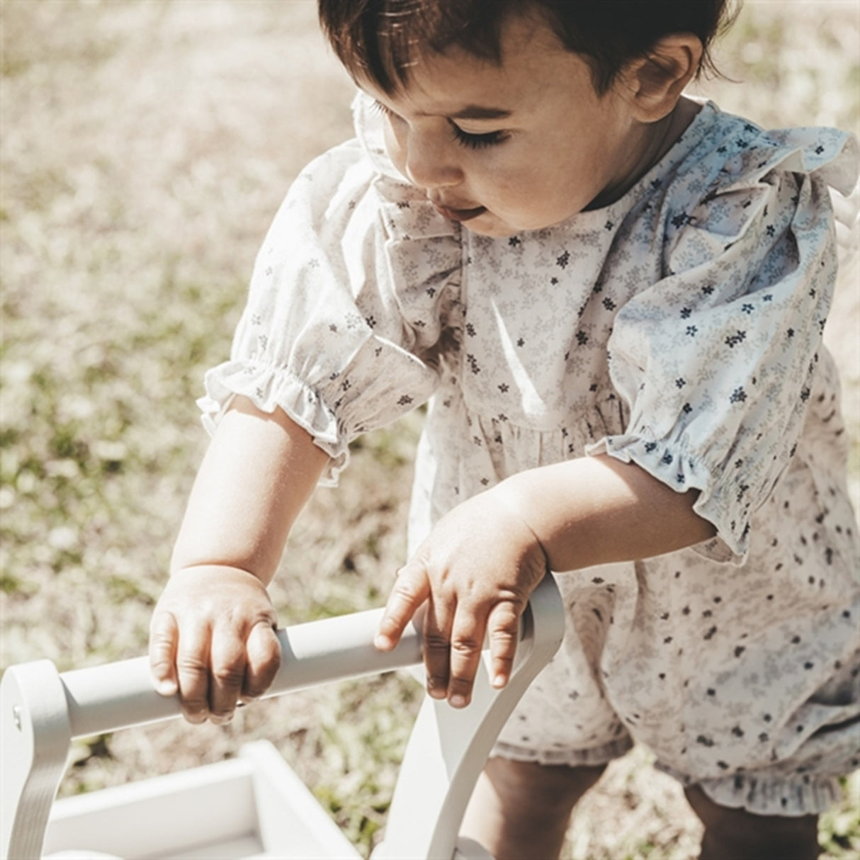 That's Mine Doux Bleu Cille Rompers