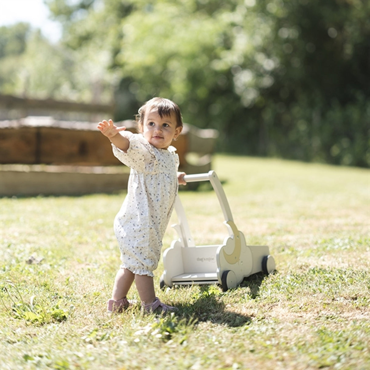 That's Mine Doux Bleu Cille Rompers