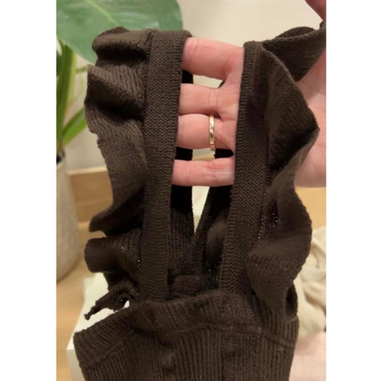 Cóndor Frilly Tights Marron