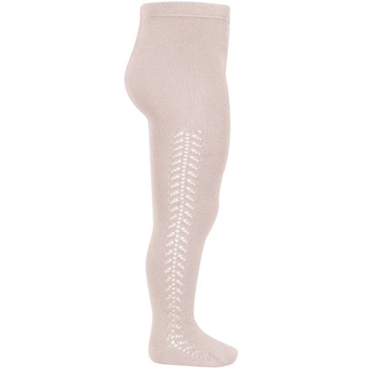 Cóndor Strømpebukser M. Hullmønster Rosa