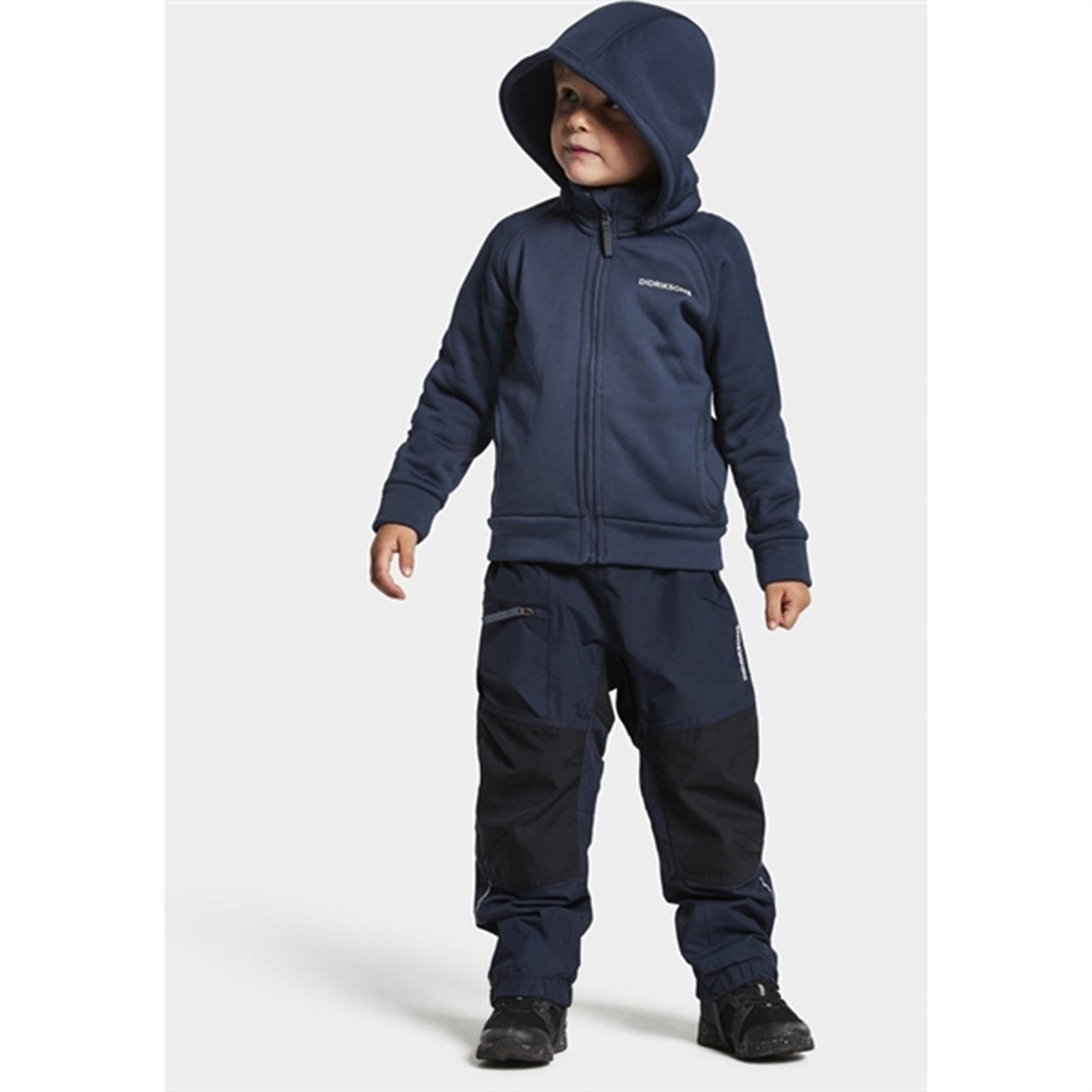 Didriksons Corin Navy Collegegenser m. Glidelås