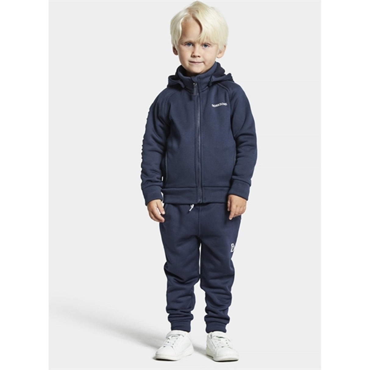 Didriksons Corin Navy Collegegenser m. Glidelås