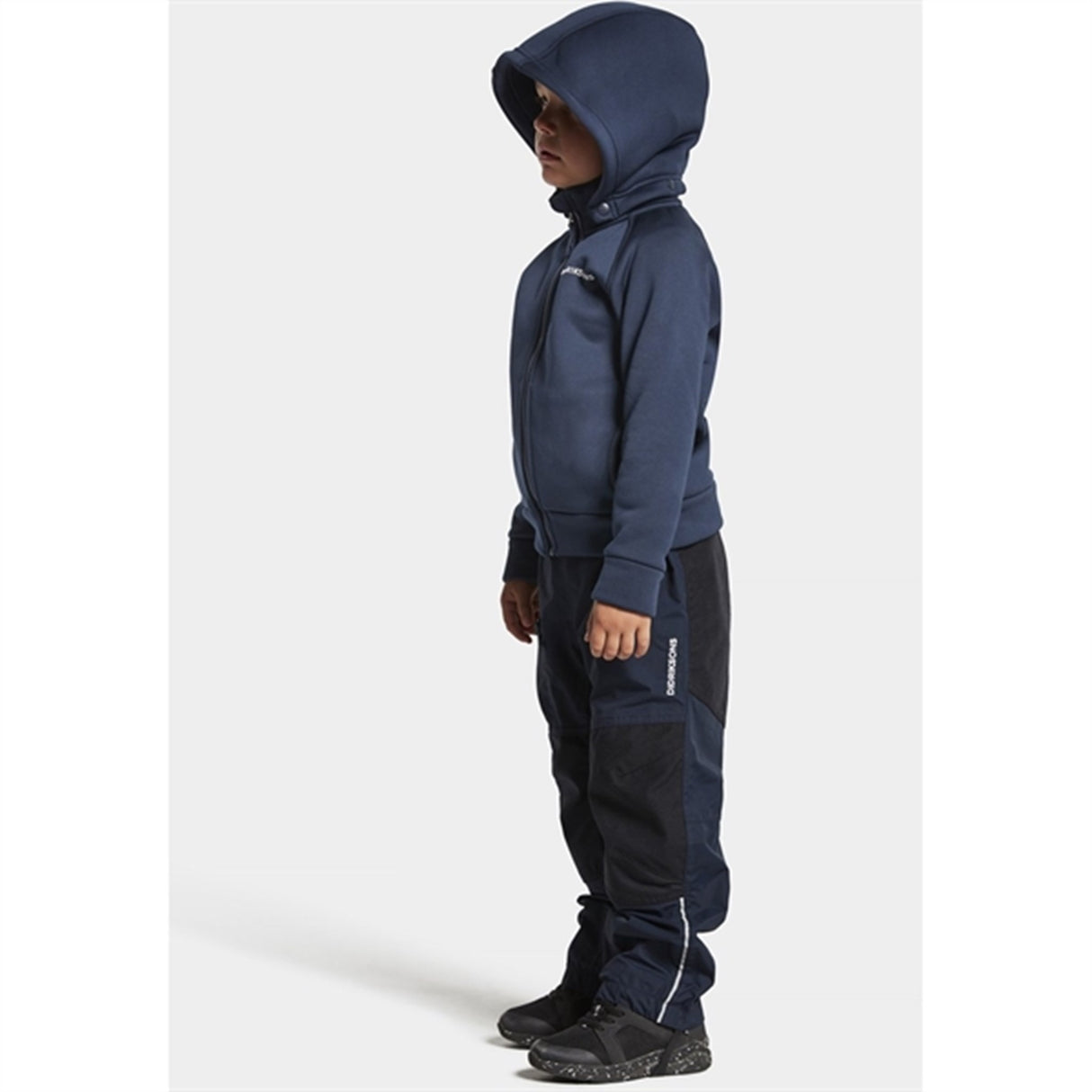 Didriksons Corin Navy Collegegenser m. Glidelås