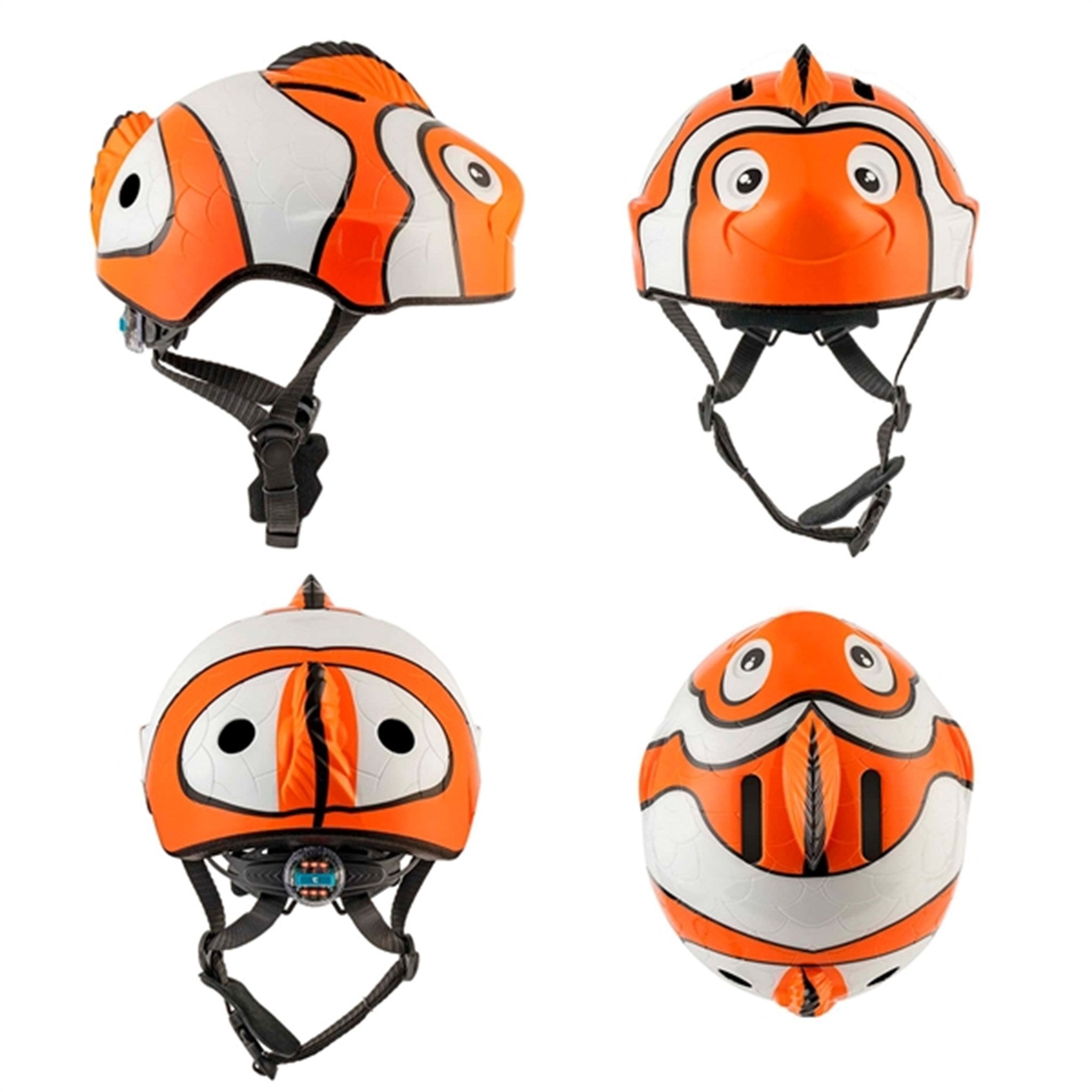 Crazy Safety Fish Cykelhjelm Orange 5