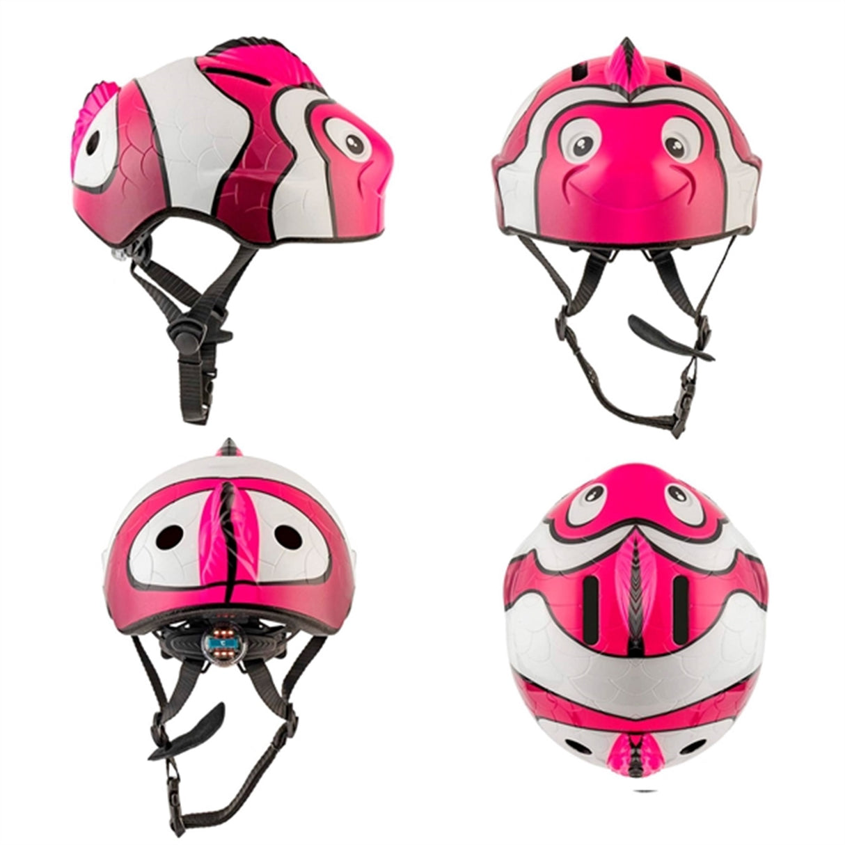 Crazy Safety Fish Cykelhjelm Pink